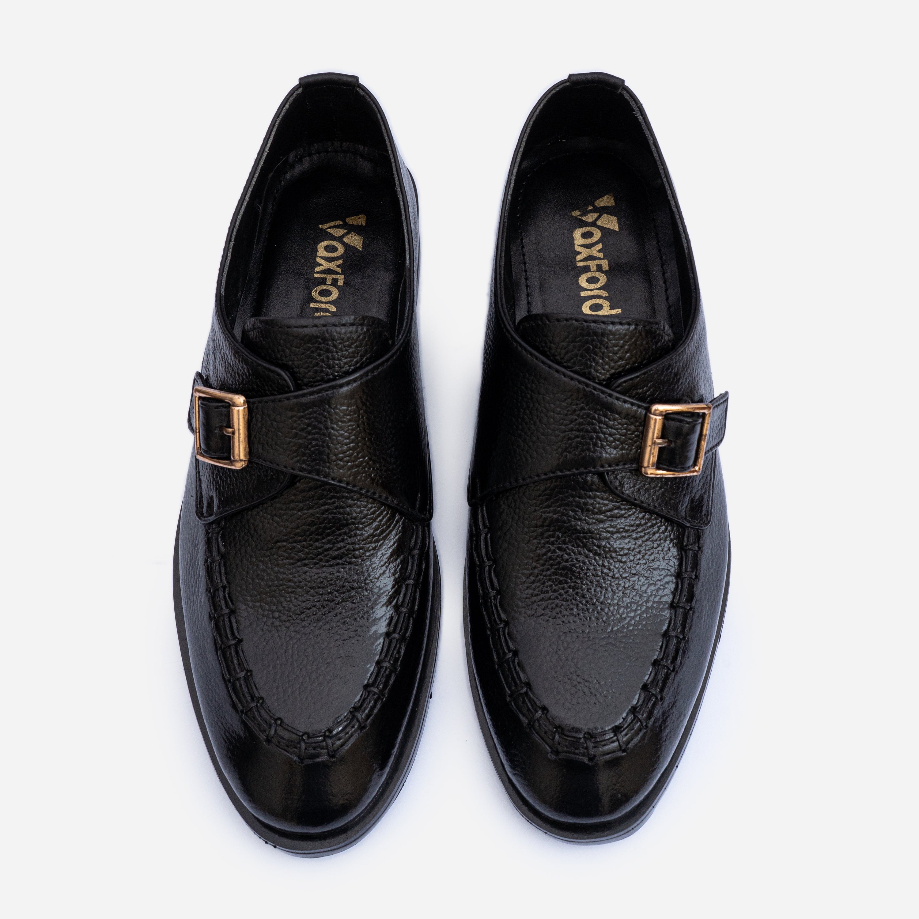 GB-M101 | Royal Black Monk Strap