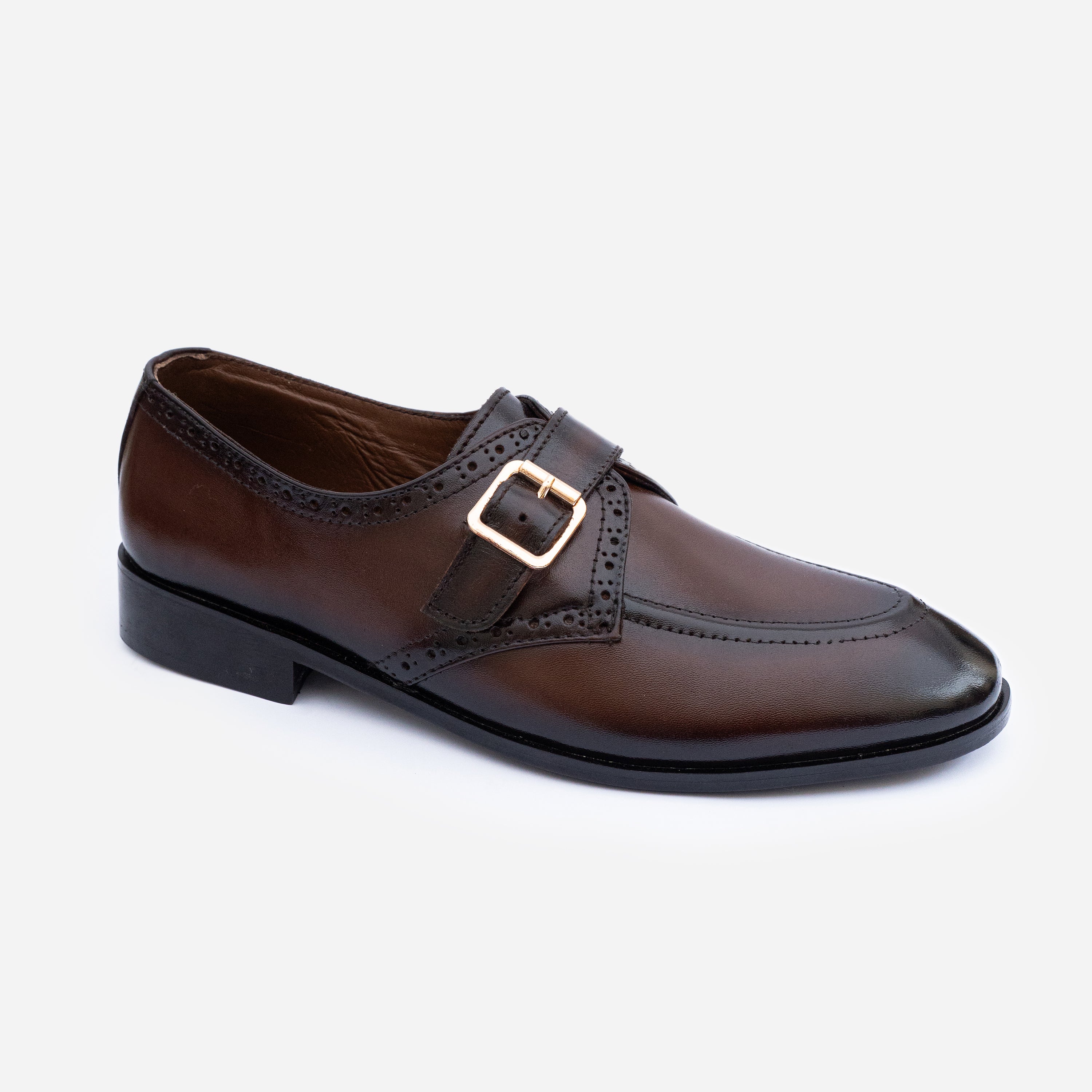 GB-M102 | Heritage Brown Monk Strap
