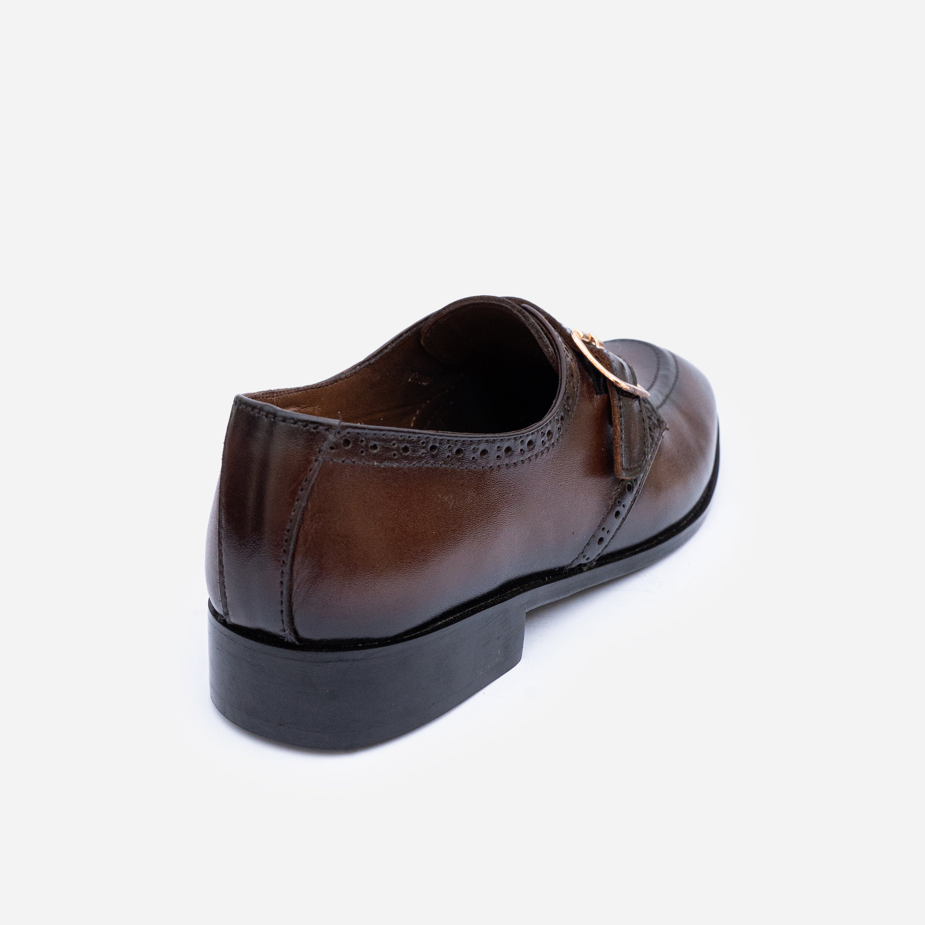 GB-M102 | Heritage Brown Monk Strap