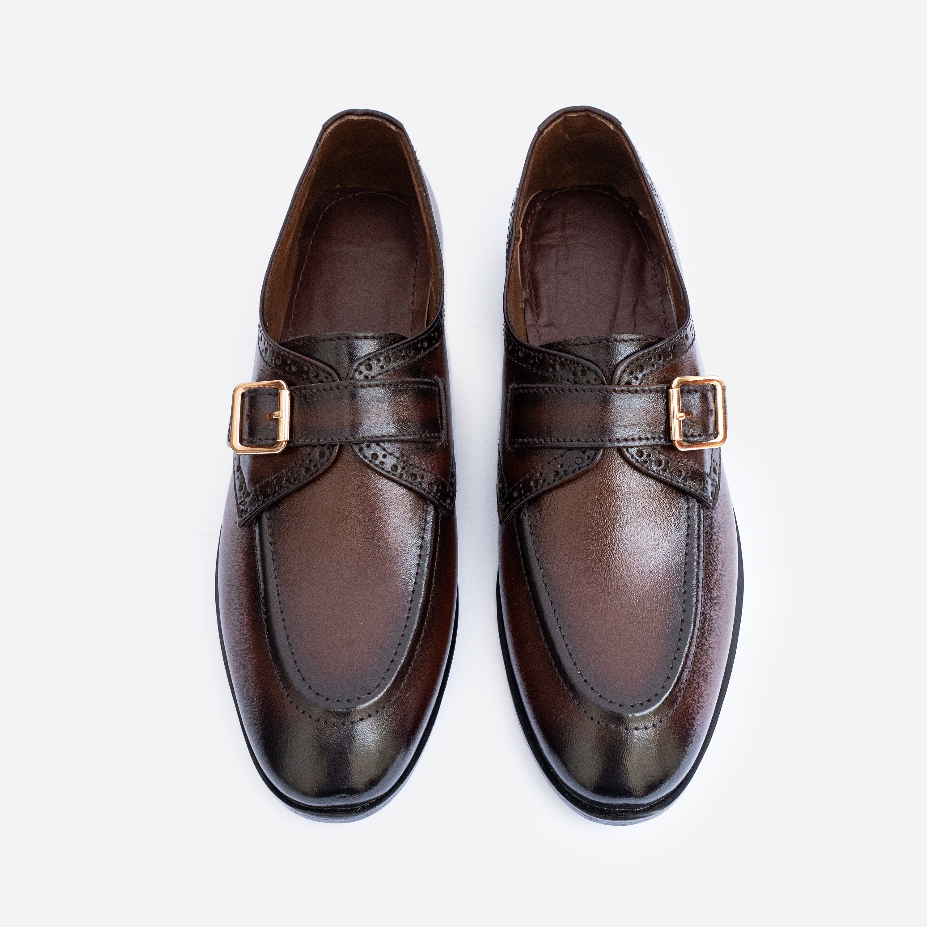 GB-M102 | Heritage Brown Monk Strap