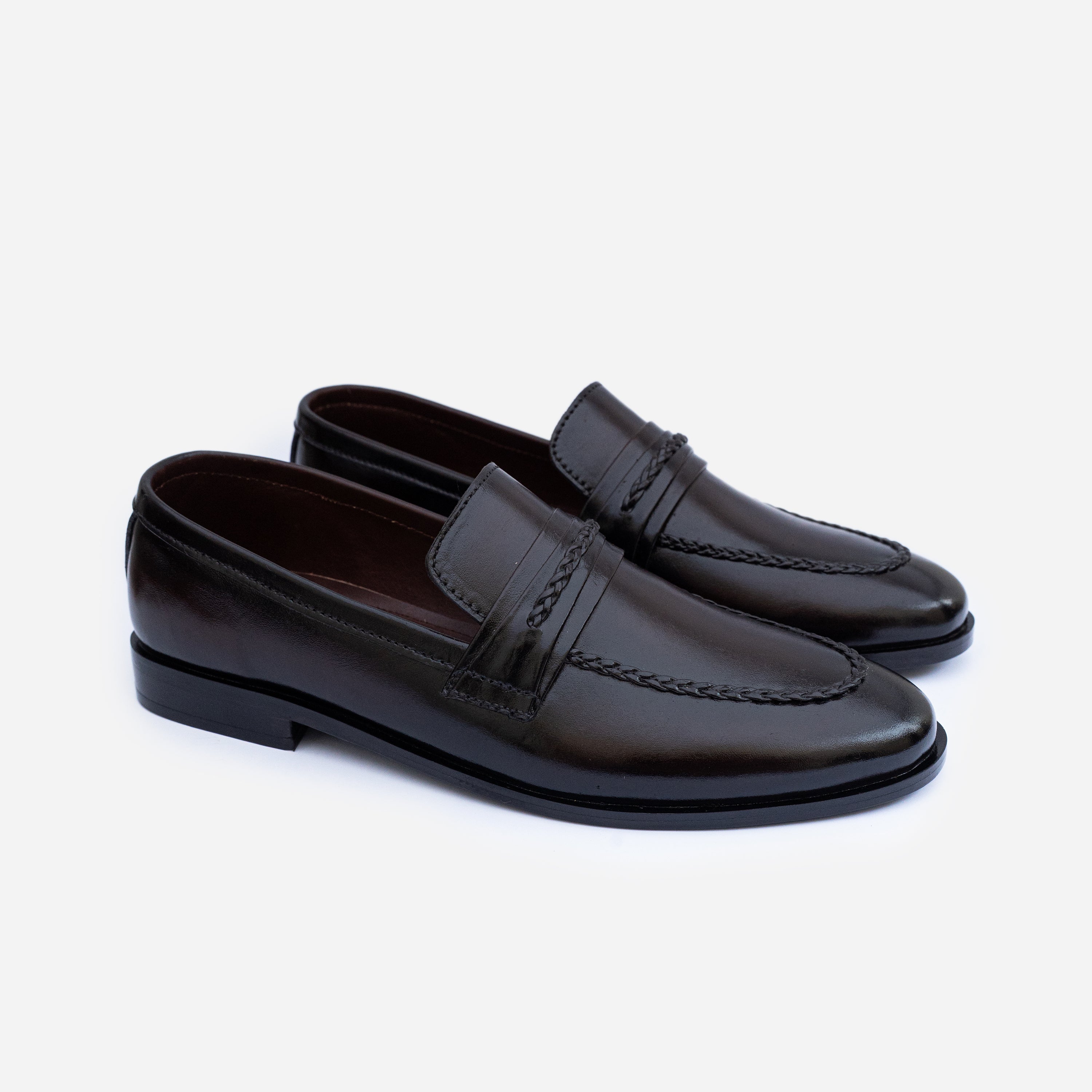 GB-L203 | Executive Dark Brown Loafer